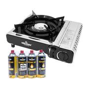Milestone Portable Gas Camping Stove &amp; Milestone Butane Gas