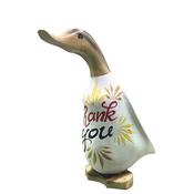 Lucky Ducks Thank You Duckling - White | H22-25-16