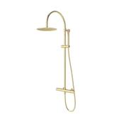 Roper Rhodes | Walcot Shower System | Concealed &amp; Bar | Brushed Brass, Brushed Nickel