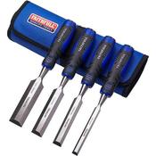 Faithfull Chisel Set with Storage Roll, 4 Piece | XMS24CHISEL4 image