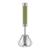 Kitchen Academics Manual Push Spin Whisk for Easy Mixing | SW8015