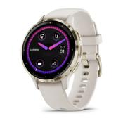 Garmin Venu 3S Smart Watch - Soft Gold and Ivory | 49-GAR-010-02785-04 image