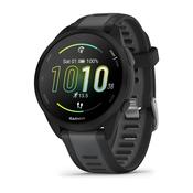 Garmin Forerunner 165 Music Smart Watch - Black and Slate Grey | 49-GAR-010-02863-30 image