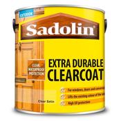Sadolin 2.5 Litre Extra Durable Clearcoat - Clear Satin | 0521-22 image