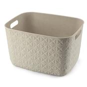 Curver Softex Large 19 Litre Storage Box - Chalk White | CUR260058
