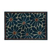 My Mat Nylon Doormat 50cm x 75cm - Boho Floral Blue | PT645738 image
