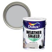Dulux Weathershield Masonry Paint 5 Litre - Carraig Grey | 5218248 image