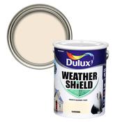 Dulux Weathershield Masonry Paint 5 Litre - Gardenia | 5084681 image