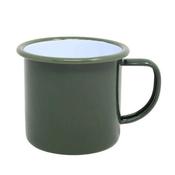 Falcon Enamel Mug 8cm - Green | EN0208GN