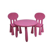 Culcita Kids Funky Table and Chairs Set - Pink | REKIPK115