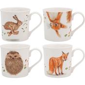 Dunlevy Mug Gift Set of 4 - Wildlife | PG0558 image