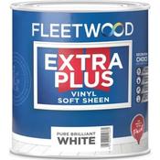 Fleetwood Extra Plus Vinyl Soft Sheen 5 Litre - White | SEP50BW image