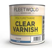 Fleetwood Polyurethane Varnish 250ml - Clear Satin | VPS03C