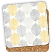 Steelex Coasters Set of 6 - Retro Leaves | TM1018C image