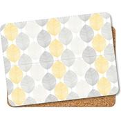 Steelex Placemats Set of 6 - Retro Leaves | TM1018 image