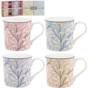 William Morris 4 Mugs Gift Set - Willow Bough Pastels | PG6984 image