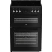 Beko Pro AeroPerfect 60cm Electric Ceramic Cooker - Black | FDC6731K