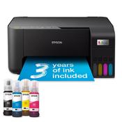 Epson EcoTank ET-2862 A4 3 in 1 Wireless Wifi Colour Inkjet Printer - Black | C11CJ67427