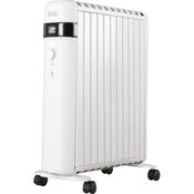 Black &amp; Decker Smart Digital Oil Free Radiator 1.5kW - White | BXRA43016GB image