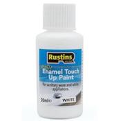 Rustins Quick Dry Enamel Touch Up Paint 20ml - White | R900059 image