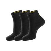 Snickers 9221 Cotton Low Socks 3 Pack - Black image