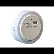 Unicom Night Light and USB Charger USB A and USB C | UNC68464