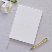 White Embossed Wedding Planner image