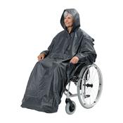 Wheelchair Poncho With Sleeves And Hood image