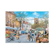 Autumn Market Jigsaw Puzzle image