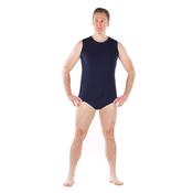 Blue Bodysuit with Snap-Button Closure image