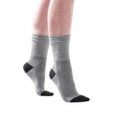 Extra Roomy Coolmax Sock Grey Small