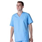 HappyFIT Unisex Scrub Top Light Blue image