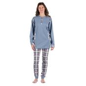 Long Jumpsuit for Women Checked
