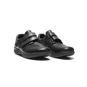 Men's Black Shoe with Double Velcro image