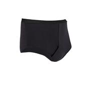 Men's Y-Front Absorbent Plus Brief Black