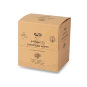 Nilaqua 100% Biodegradable Plastic Free Large Dry Wipes