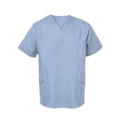 Sky Blue Smart Scrub Tunic Large image