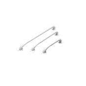White Epoxy Steel Grab Rail image