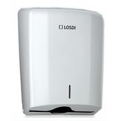 White Z Fold Paper Towel Dispenser image