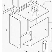 Rancilio - Silvia Rear Body Panel Inox - 32330362