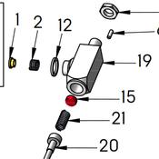 Profitec - Gasket valve spindle