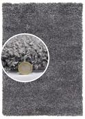 Dark Grey Shaggy Rug - Dreams image