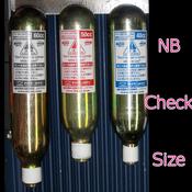 Airvest Replacement Air Canister / Cylinder  (Screw-in Type 3 x sizes)