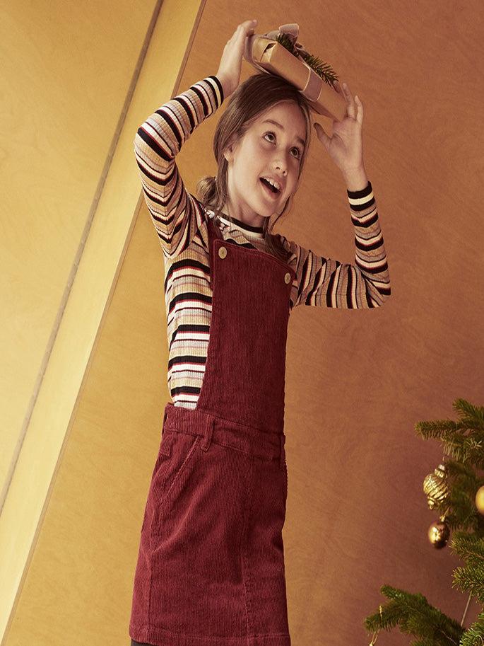 Dedee cord deals pinafore dress