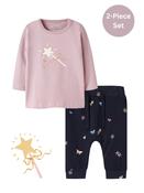 Name it Baby Girls 2-Piece Set - Magic Wand &amp; Flower