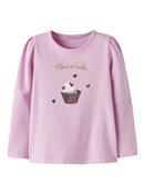 Name it Girls Long Sleeved Cupcake Top