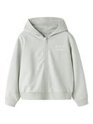 Name It Girls Zip-Up Hooded Sweat Cardigan