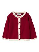 Name it Mini Girls Red Knit Cardigan
