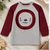 Baby Boy Long Sleeved Lion Top image