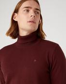 Wrangler Roll Neck Knit - Dahlia